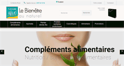 Desktop Screenshot of nature-algues.com